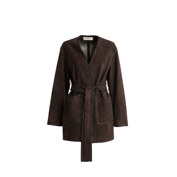Anika Velvety Suede Wrap