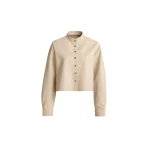 Nour Hammour Jackets Color | Lucien Elegant Leather Jacket luxury leather Jackets from Coveti