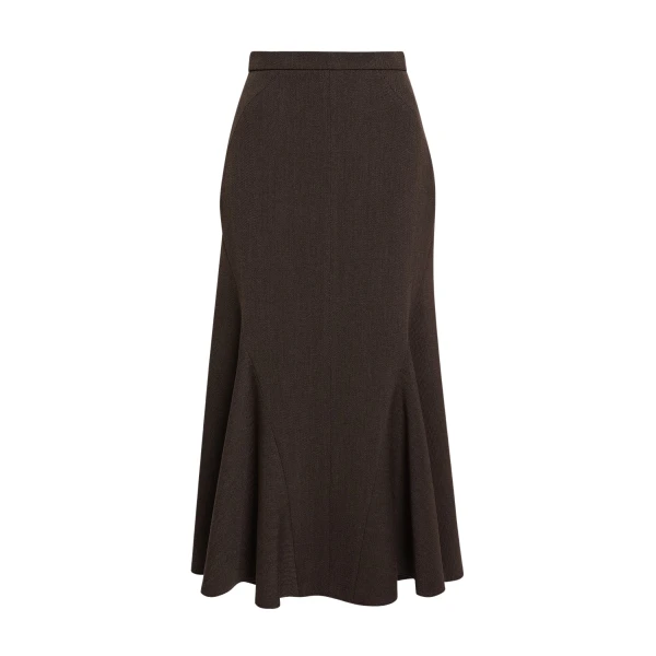 Marialuisa Skirt in Soft Brown
