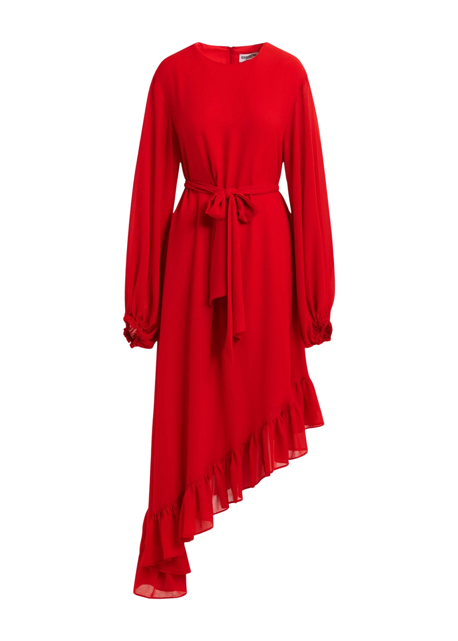 Red-asymmetrical-ruffle-hem-maxi-dress-with-pussy-bow-tie-Essentiel-Antwerp-Dresses-scaled69327_nobg Essentiel Antwerp Red asymmetrical ruffle-hem maxi dress with pussy-bow tie - Essentiel Antwerp Dresses - Colorful Belgian Design - Shop at Coveti
