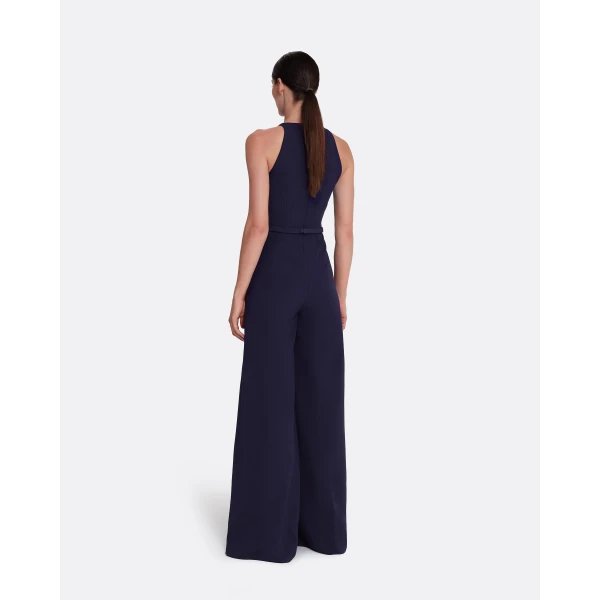 Safiyaa Althea Jumpsuit in Azurite, view 3