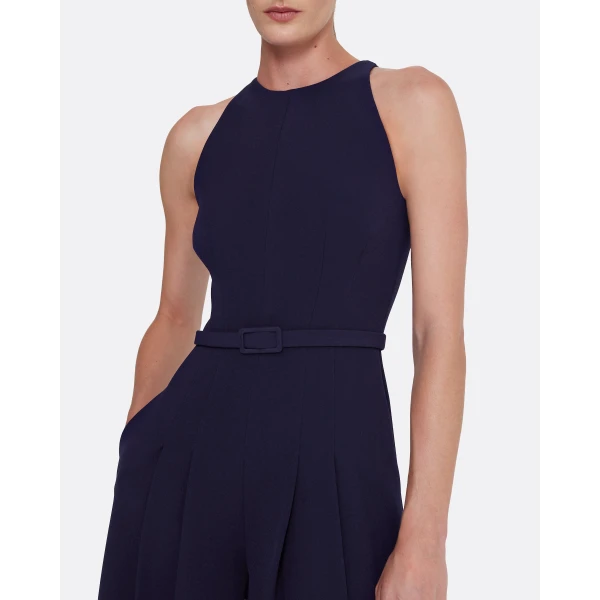 Safiyaa Althea Jumpsuit in Azurite, view 4