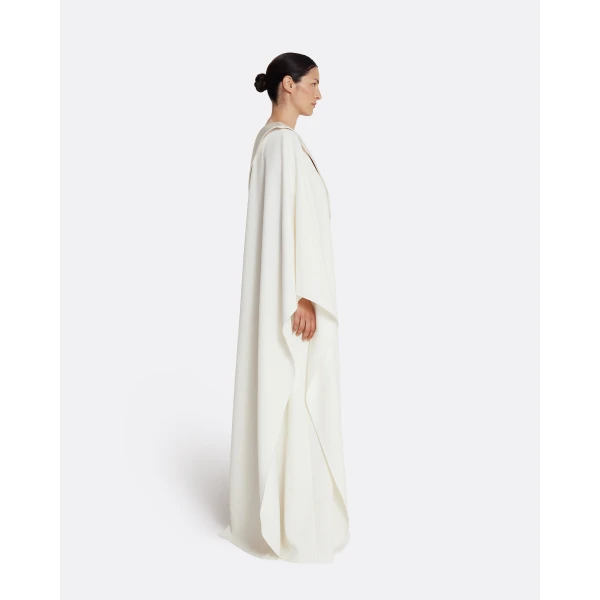 Safiyaa Eleonora Long Dress in Ivory, view 5