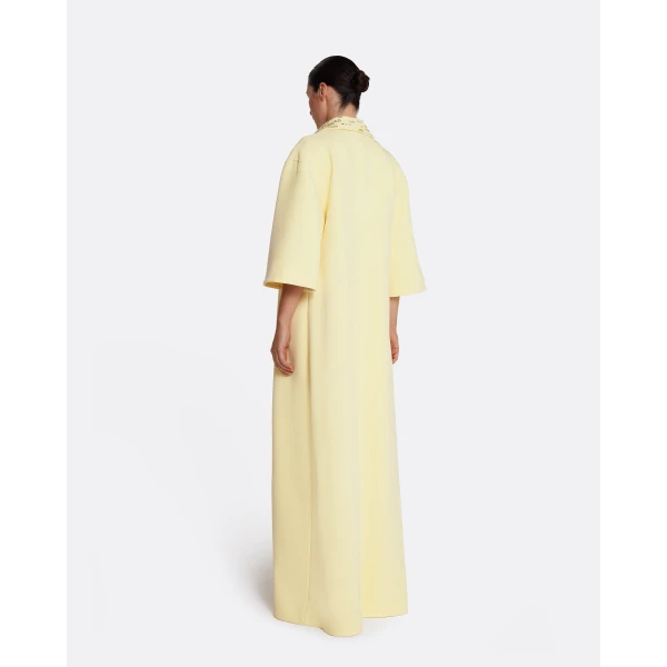 Safiyaa Ninetta Jacket in Pale Yellow with Gold, view 3