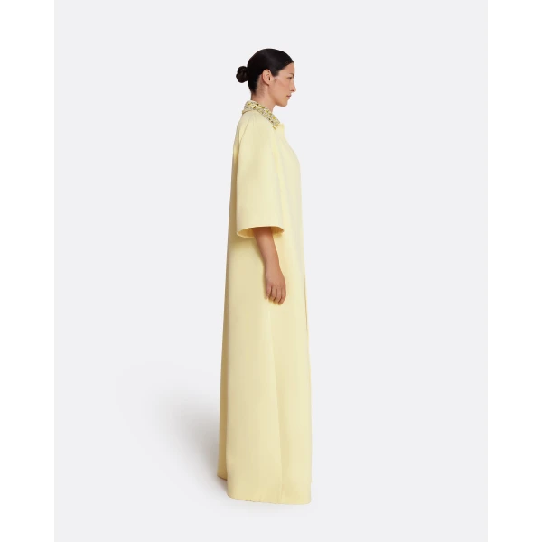 Safiyaa Ninetta Jacket in Pale Yellow with Gold, view 5