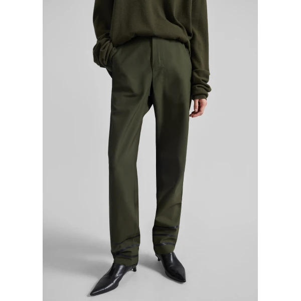 The Frankie Shop Coperni Technical Tailored Pants – Green, view 2