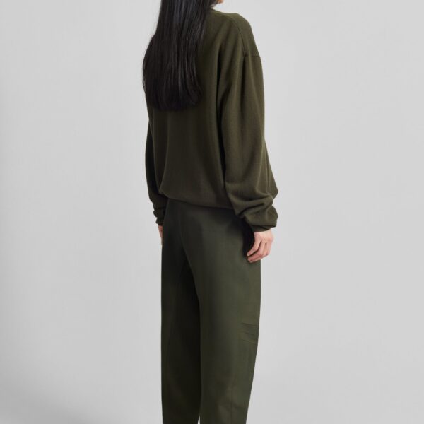 The Frankie Shop Coperni Technical Tailored Pants - Green - Oversized Minimalist Pants in Green - Shop at Coveti