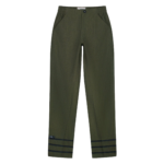 The Frankie Shop Coperni Technical Tailored Pants - Green - Oversized Minimalist Pants in Green - Shop at Coveti