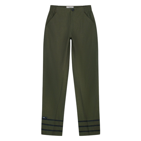 The Frankie Shop Coperni Technical Tailored Pants - Green - Oversized Minimalist Pants in Green - Shop at Coveti