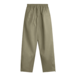 The Frankie Shop Oakdale Faux Leather Track Pants - Sage - Oversized Minimalist Pants in Green - Shop at Coveti