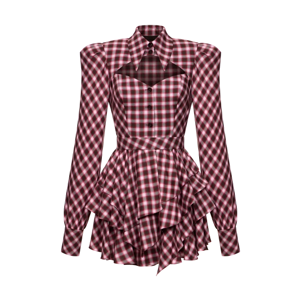 Flannel dress