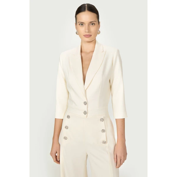 Costarellos Jumpsuit - Romantic Greek Lace - Shop at Coveti