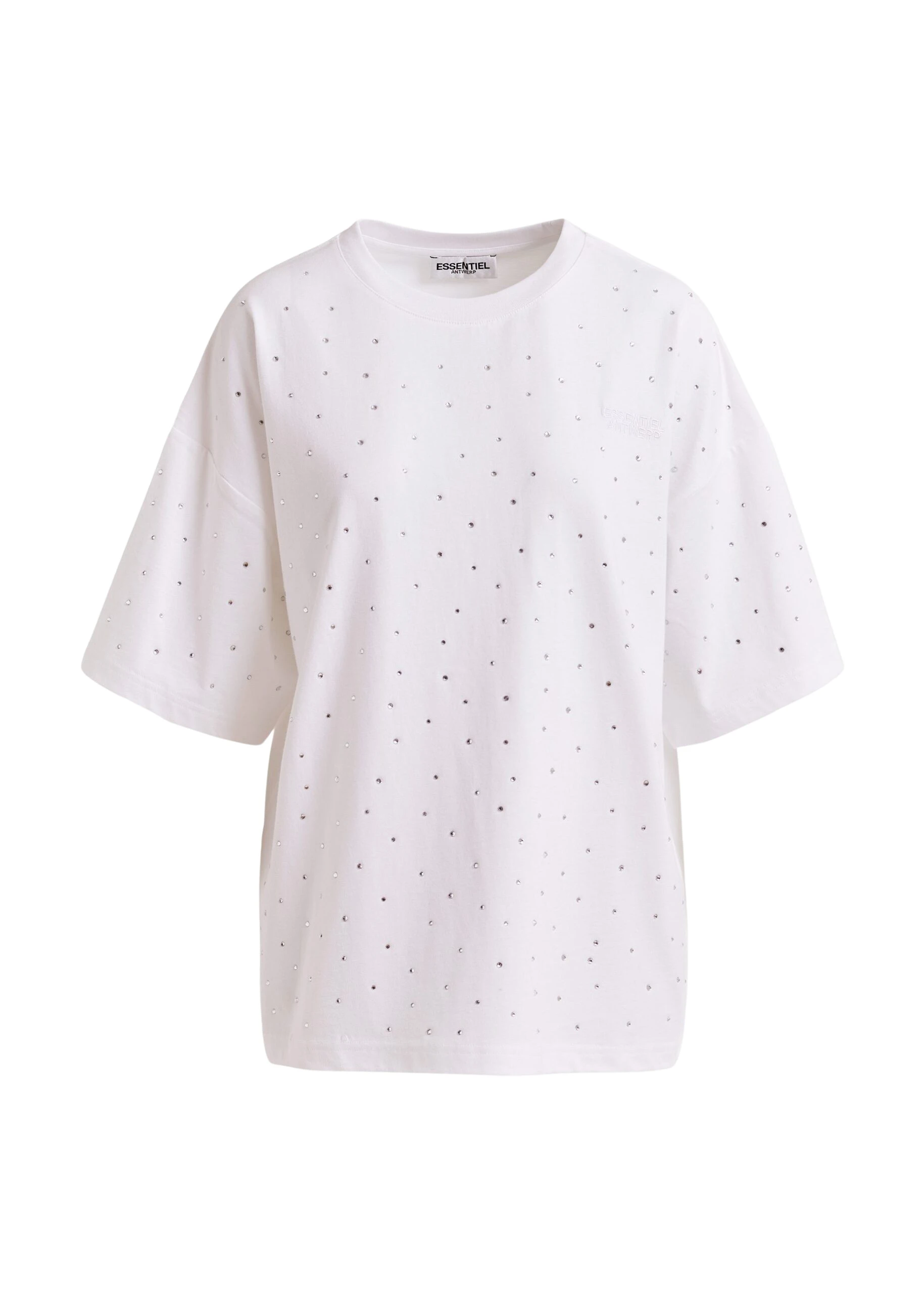 White-oversized-organic-cotton-T-shirt-with-sequin-details-Essentiel-Antwerp-Shirts-scaled63648_nobg Essentiel Antwerp White oversized organic cotton T-shirt with sequin details - Essentiel Antwerp Shirts - Colorful Belgian Design - Shop at Coveti