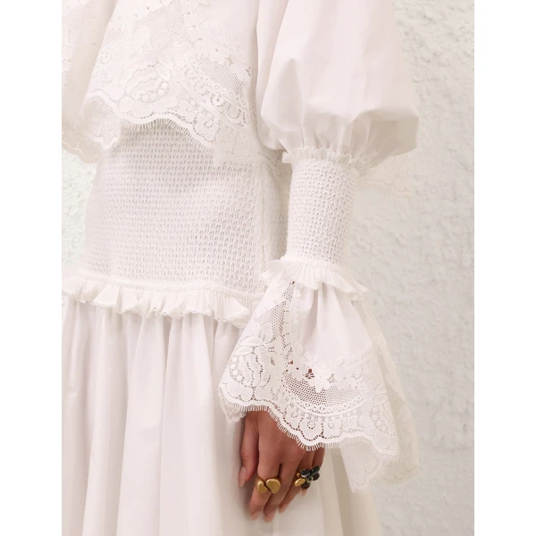 Elevate your elegance in this Zimmermann Dresses available now at Coveti
