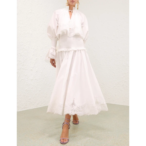 Elevate your elegance in this Zimmermann Dresses available now at Coveti