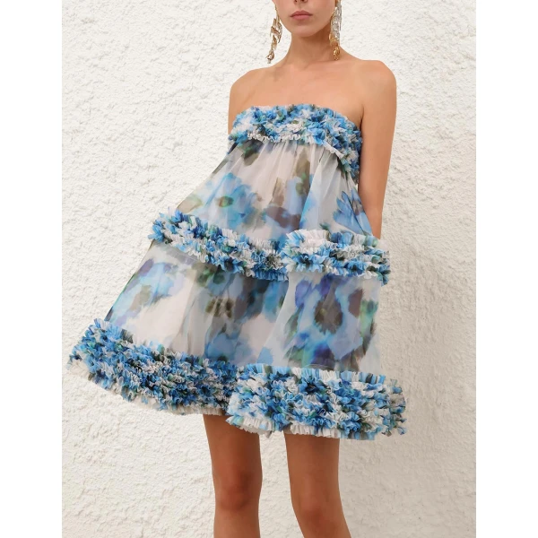 Elevate your elegance in this Zimmermann Dresses available now at Coveti