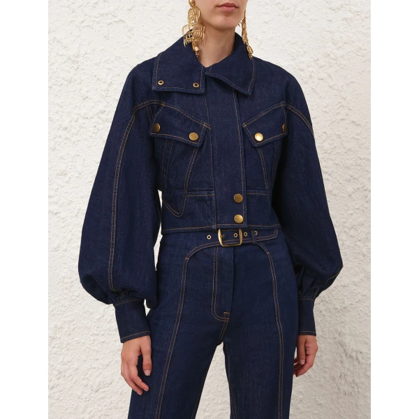 Elevate your elegance in this Zimmermann Jackets available now at Coveti