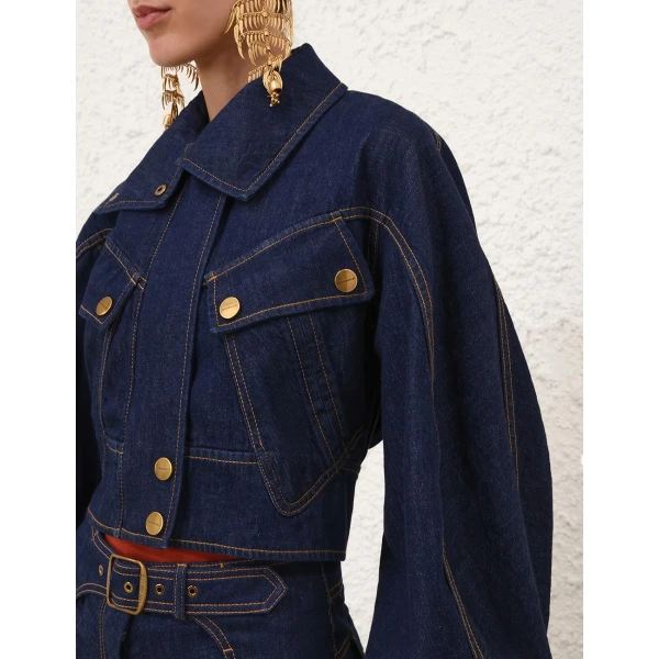 Elevate your elegance in this Zimmermann Jackets available now at Coveti