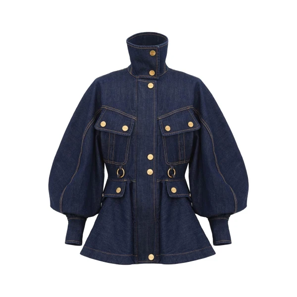 Elevate your elegance in this Zimmermann Jackets available now at Coveti