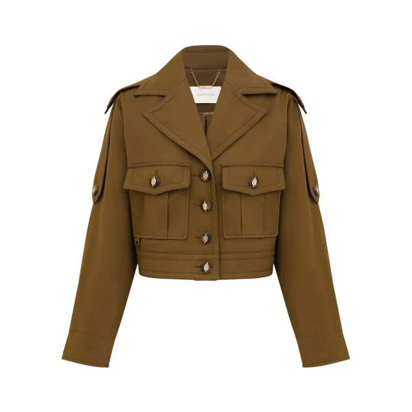 Elevate your elegance in this Zimmermann Jackets available now at Coveti