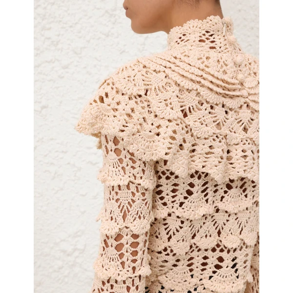 Elevate your elegance in this Zimmermann Knitwear available now at Coveti