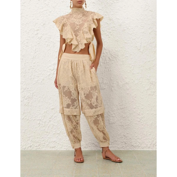 Elevate your elegance in this Zimmermann Pants available now at Coveti