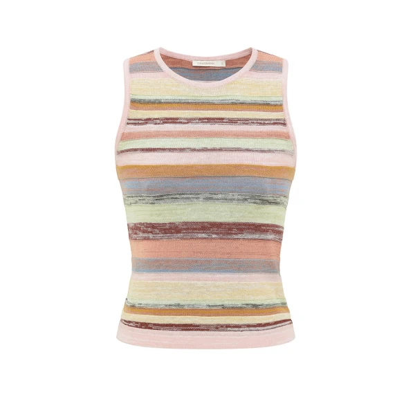 Elevate your elegance in this Zimmermann Tops available now at Coveti