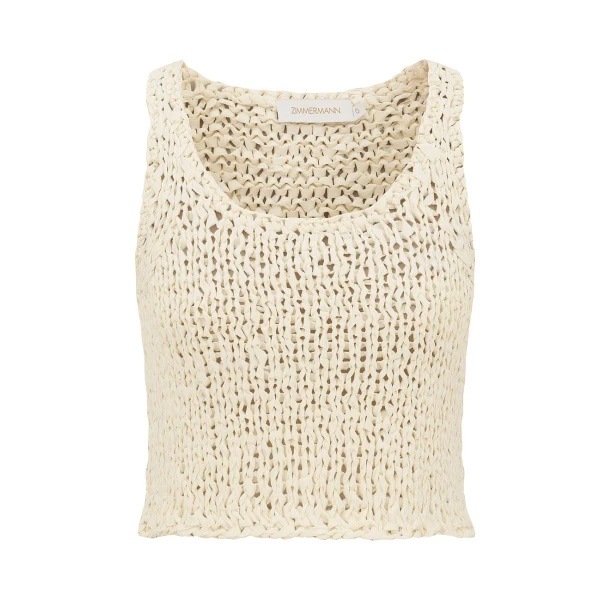 Elevate your elegance in this Zimmermann Tops available now at Coveti