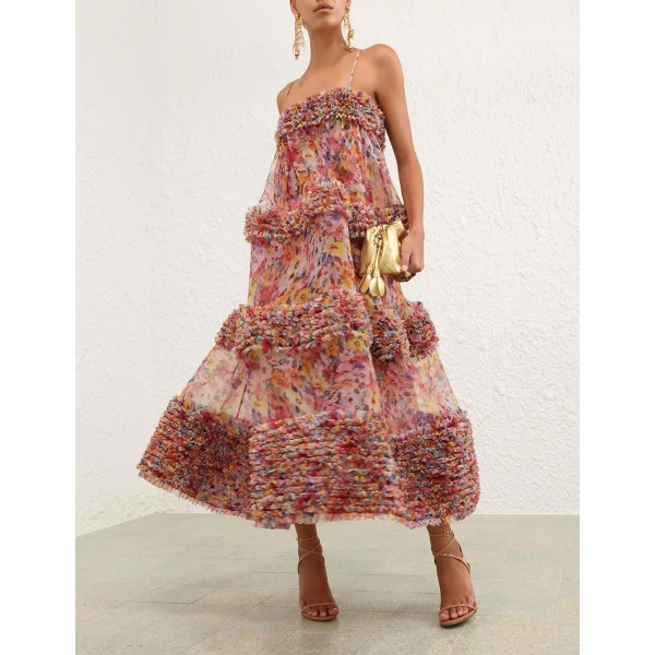 Elevate your elegance in this Zimmermann Dresses available now at Coveti