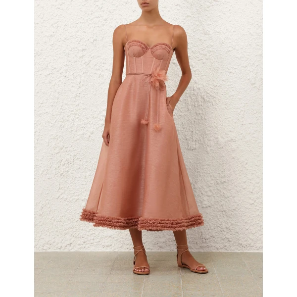 Elevate your elegance in this Zimmermann Dresses available now at Coveti