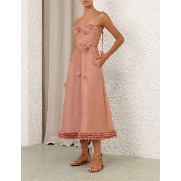 Elevate your elegance in this Zimmermann Dresses available now at Coveti