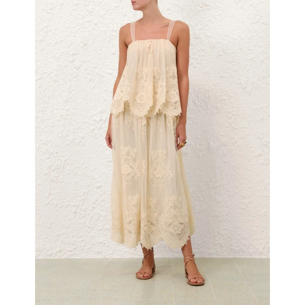 Elevate your elegance in this Zimmermann Dresses available now at Coveti