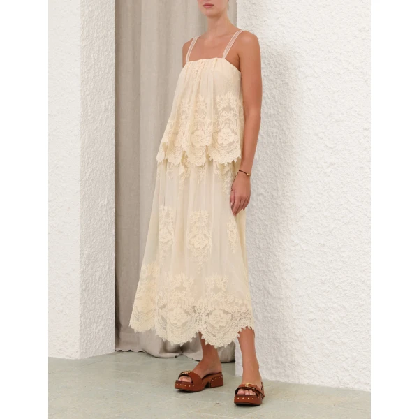 Elevate your elegance in this Zimmermann Dresses available now at Coveti