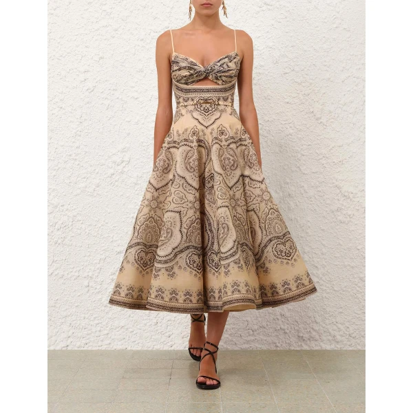 Elevate your elegance in this Zimmermann Dresses available now at Coveti