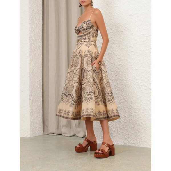 Elevate your elegance in this Zimmermann Dresses available now at Coveti