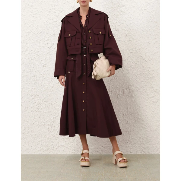 Elevate your elegance in this Zimmermann Skirts available now at Coveti