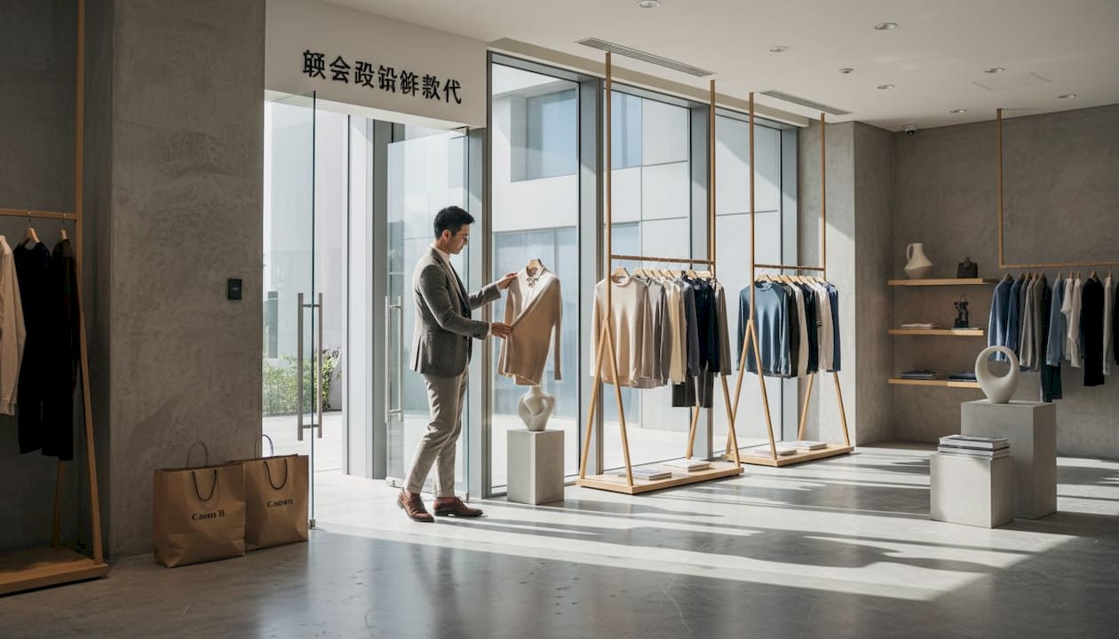 顾客在高端快时尚门店里的消费体验
