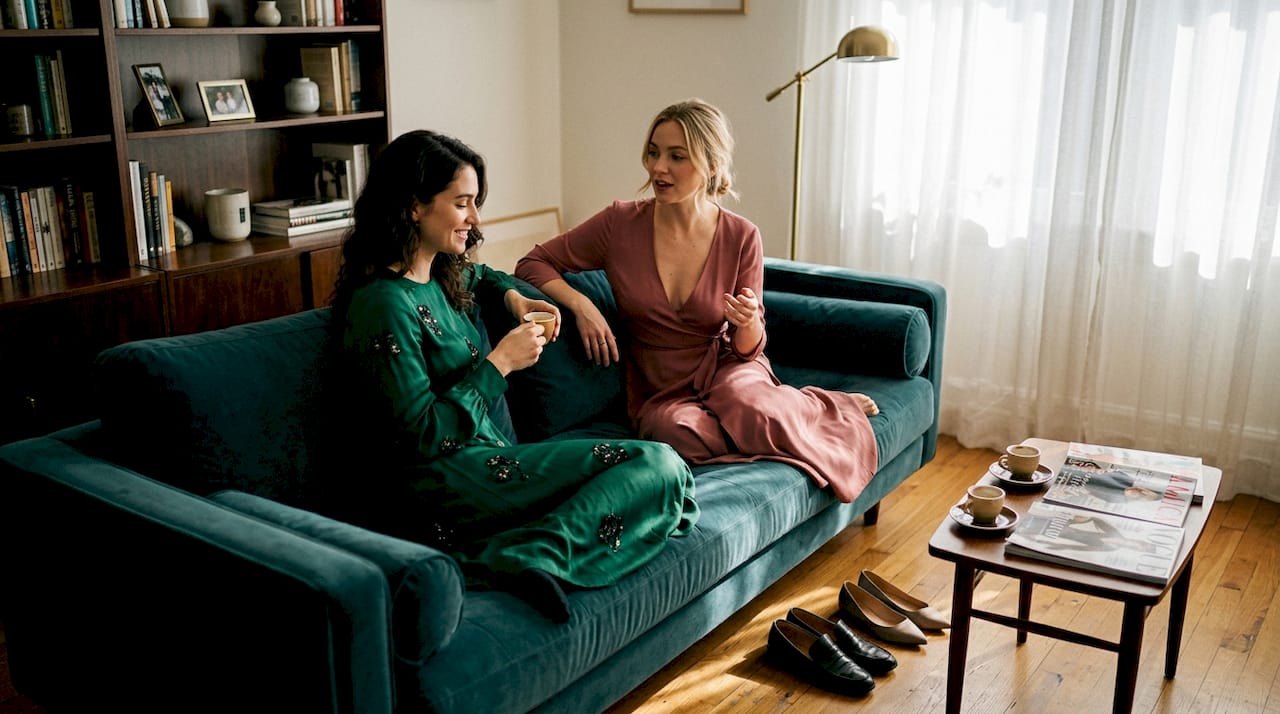 Nel 2026 le donne puntano su abiti eleganti e confortevoli, perfetti per rilassarsi con stile.