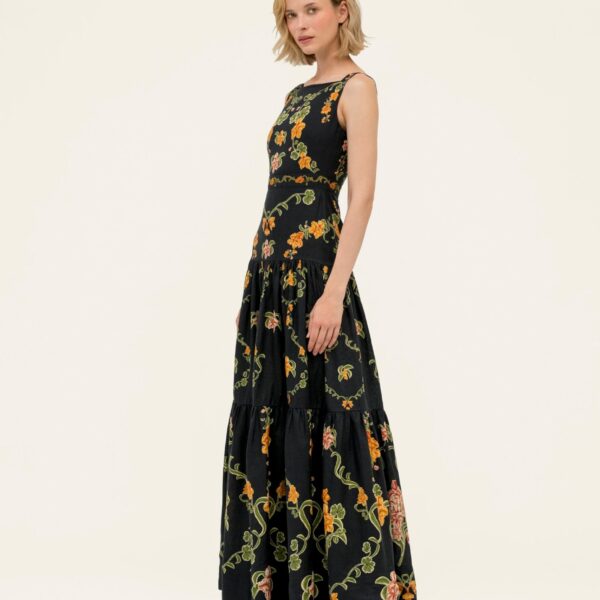 Agua by Agua Bendita Abeja Cordillera Maxi Dress - Agua By Agua Bendita Dresses - Artisanal Colombian Resort Wear at Coveti