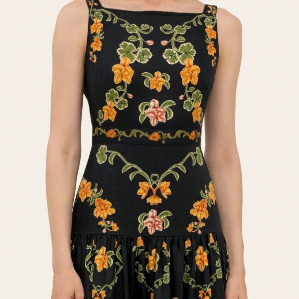 Agua by Agua Bendita Abeja Cordillera Maxi Dress - Agua By Agua Bendita Dresses - Artisanal Colombian Resort Wear at Coveti