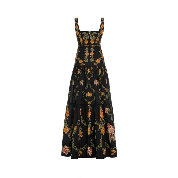 Agua By Agua Bendita Abeja Cordillera Maxi Dress, view 7
