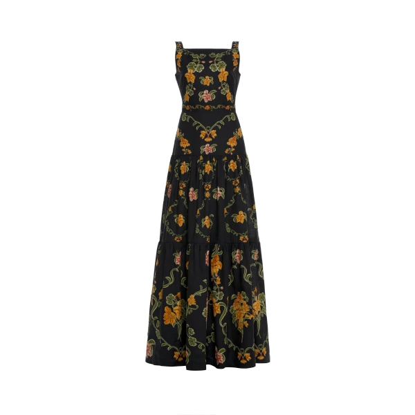 Agua By Agua Bendita Abeja Cordillera Maxi Dress