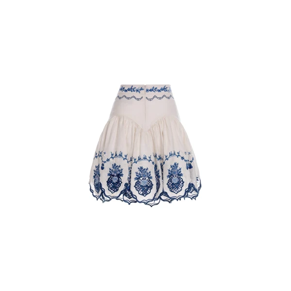 Agua By Agua Bendita Asai Wild Mini Skirt, view 7
