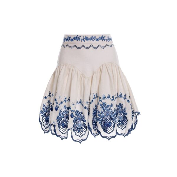Agua by Agua Bendita Asai Wild Mini Skirt - Agua By Agua Bendita Skirts - Artisanal Colombian Resort Wear at Coveti