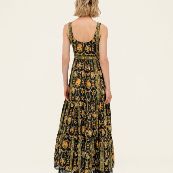 Agua by Agua Bendita Azulejo Cordillera Maxi Dress - Agua By Agua Bendita Dresses - Artisanal Colombian Resort Wear at Coveti