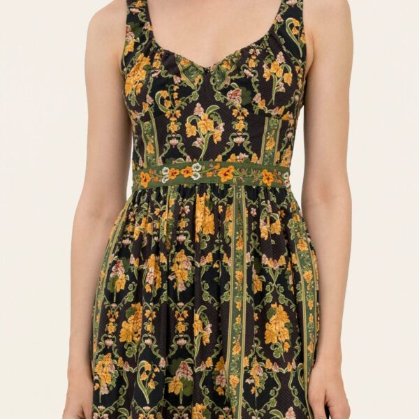 Agua by Agua Bendita Azulejo Cordillera Maxi Dress - Agua By Agua Bendita Dresses - Artisanal Colombian Resort Wear at Coveti