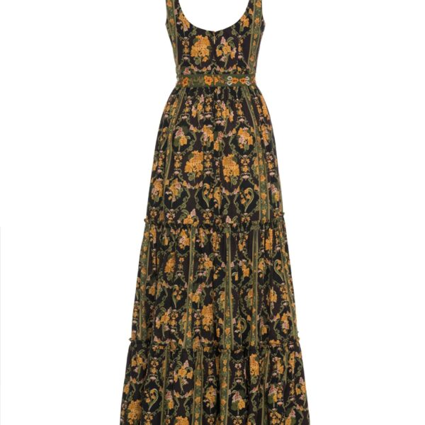 Agua by Agua Bendita Azulejo Cordillera Maxi Dress - Agua By Agua Bendita Dresses - Artisanal Colombian Resort Wear at Coveti