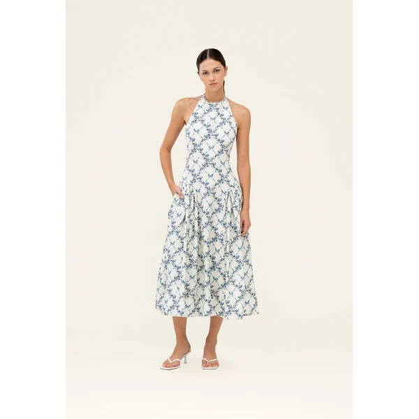 Agua By Agua Bendita Balsa Gloriosa Midi Dress, view 2