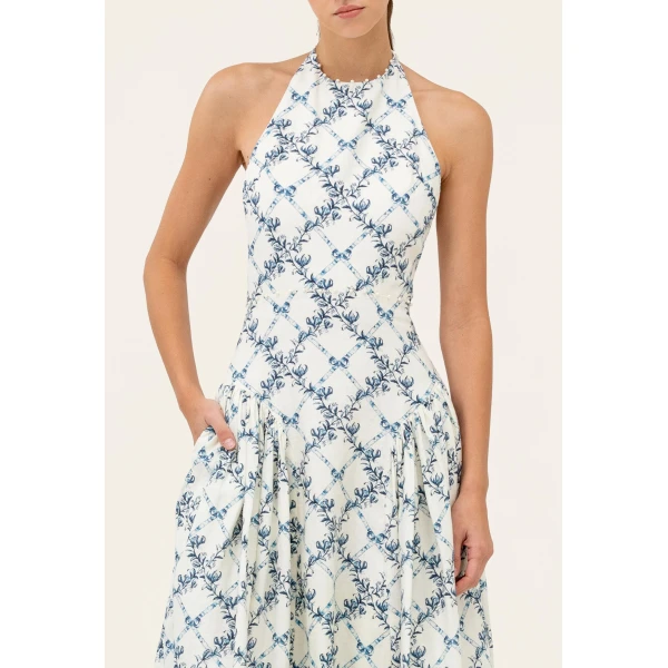 Agua By Agua Bendita Balsa Gloriosa Midi Dress, view 5