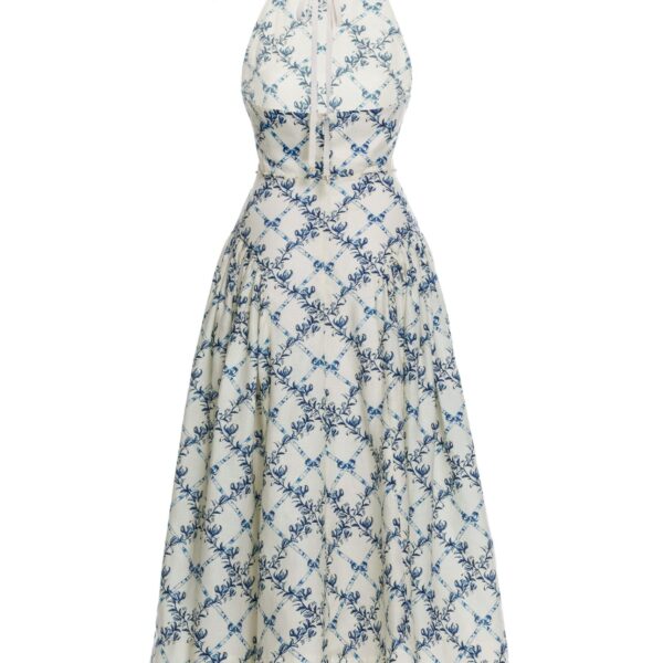 Agua by Agua Bendita Balsa Gloriosa Midi Dress - Agua By Agua Bendita Dresses - Artisanal Colombian Resort Wear at Coveti